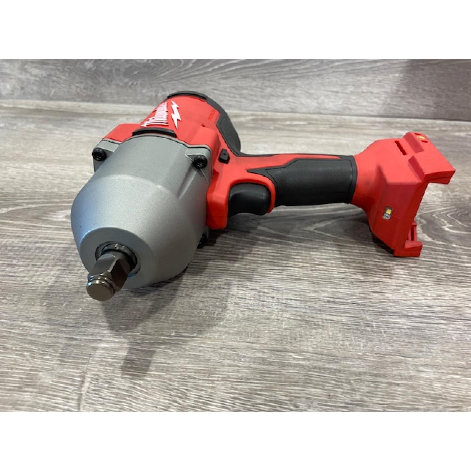 AS-IS Milwaukee 18-Volt Lithium-Ion Brushless 1/2 in. High Torque Impact Wrench with Friction Ring (Tool-Only)
