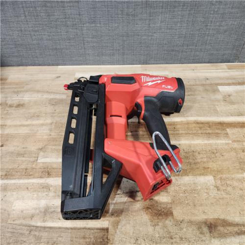 HOUSTON LOCATION - AS - IS Milwaukee FUEL 18-Volt Lithium-Ion Brushless Cordless Gen ll 16-Gauge Straight Finish Nailer (Tool Only)