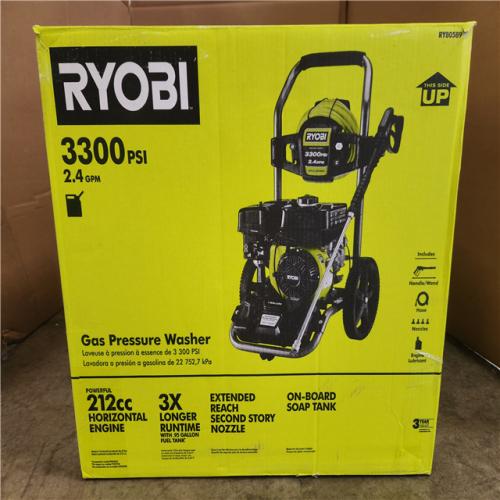 Phoenix NEW RYOBI 3300 PSI 2.4 GPM Cold Water Gas Pressure Washer with 212cc Engine