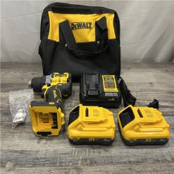 AS-IS DEWALT 20V XR Lithium-Ion Cordless Brushless 1/2 in. Drill/Driver Kit