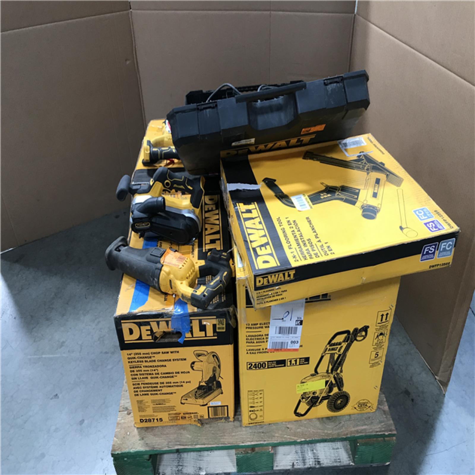 CALIFORNIA AS-IS TOOL PALLET
