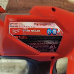 HOUSTON LOCATION - AS-IS Milwaukee FUEL 18-Volt Lithium-Ion Brushless Cordless Gen II 18-Gauge Brad Nailer (Tool-Only)