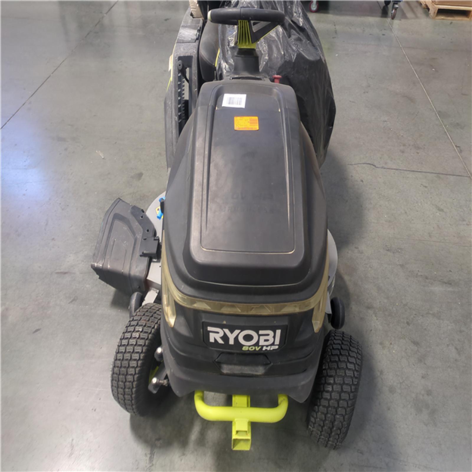 CALIFORNIA AS-IS RYOBI SITDOWN LAWNMOWER
