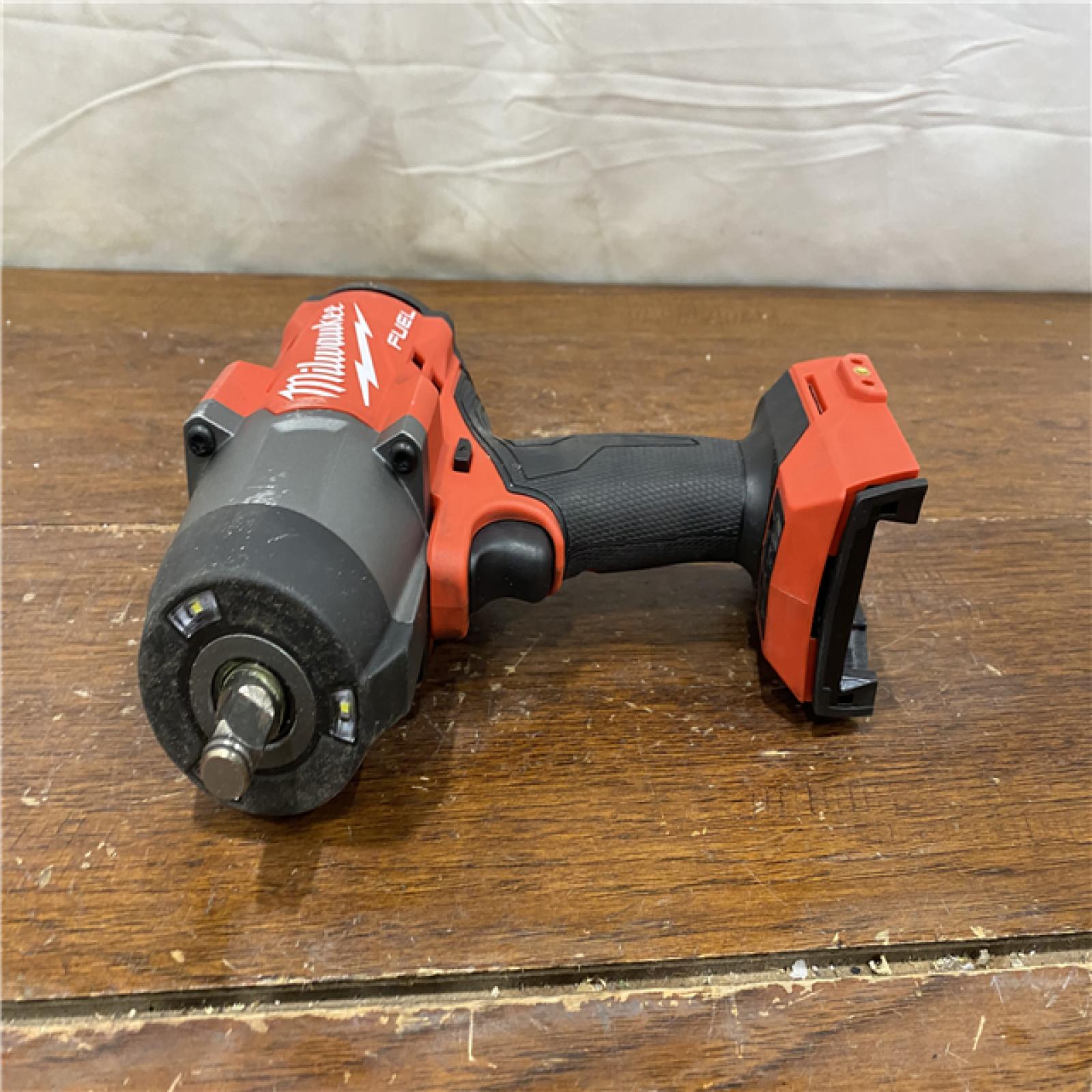 AS-IS Milwaukee M18 FUEL 18V Lithium-Ion Brushless Cordless 1/2 in. Impact Wrench with Friction Ring (Tool-Only)