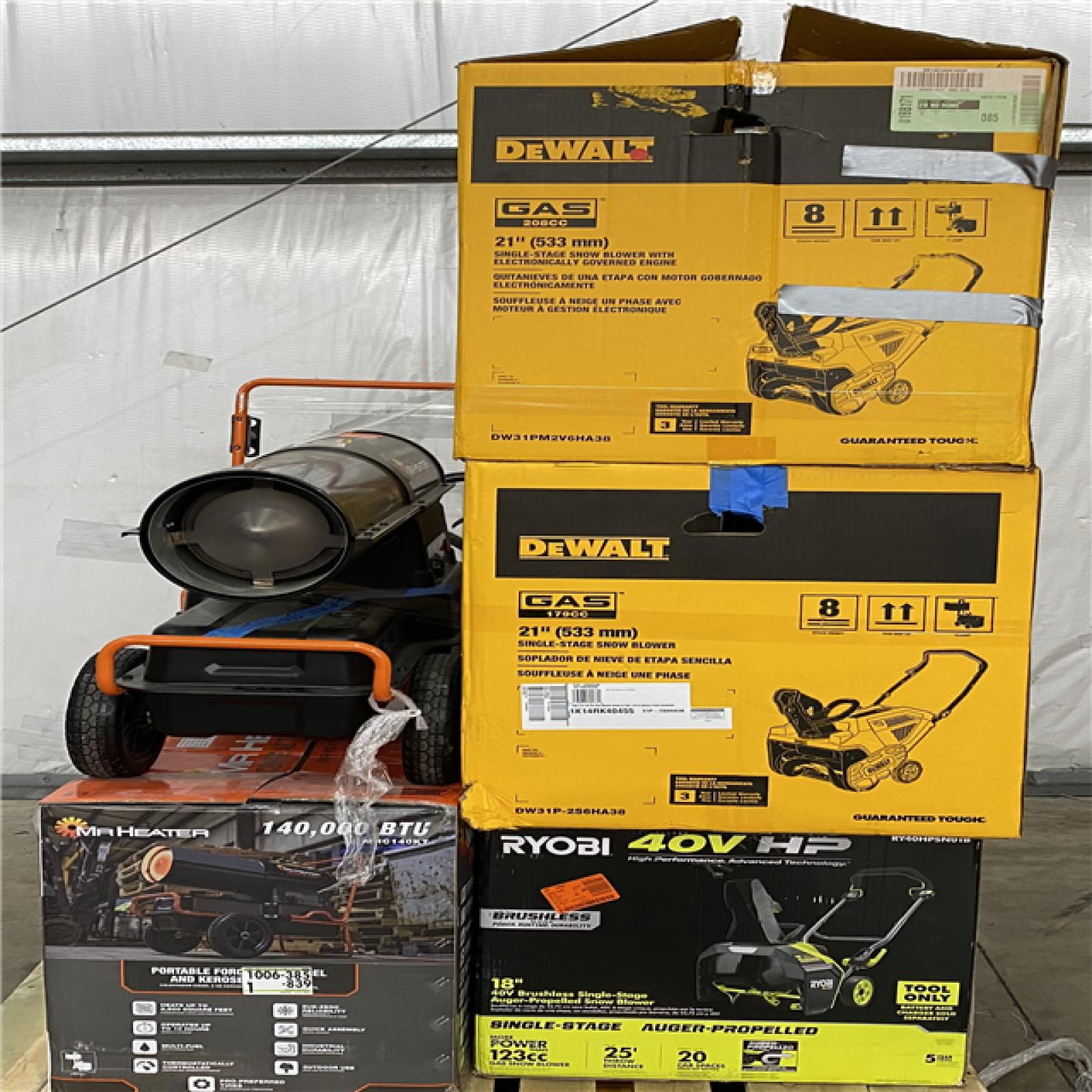 Houston Location - AS-IS Outdoor Power Equipment