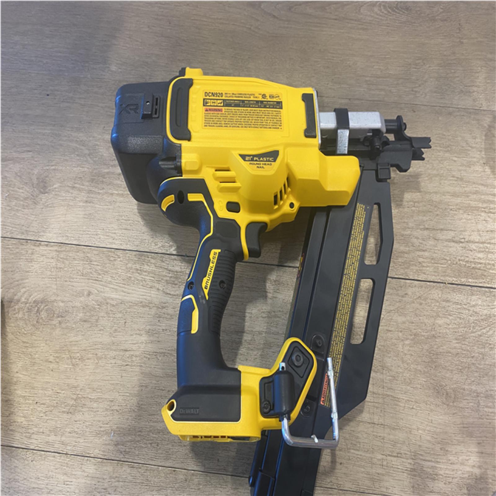 AS-IS DEWALT 20-Volt 21° Cordless Framing Nailer (Tool-Only)