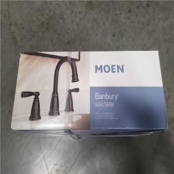 CALIFORNIA AS-IS MOEN BANBURY 8 IN. DOUBLE HANDLE FAUCET