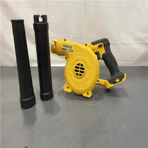 AS-IS - DEWALT 20V MAX Cordless Compact Jobsite Blower 135 MPH 100 CFM