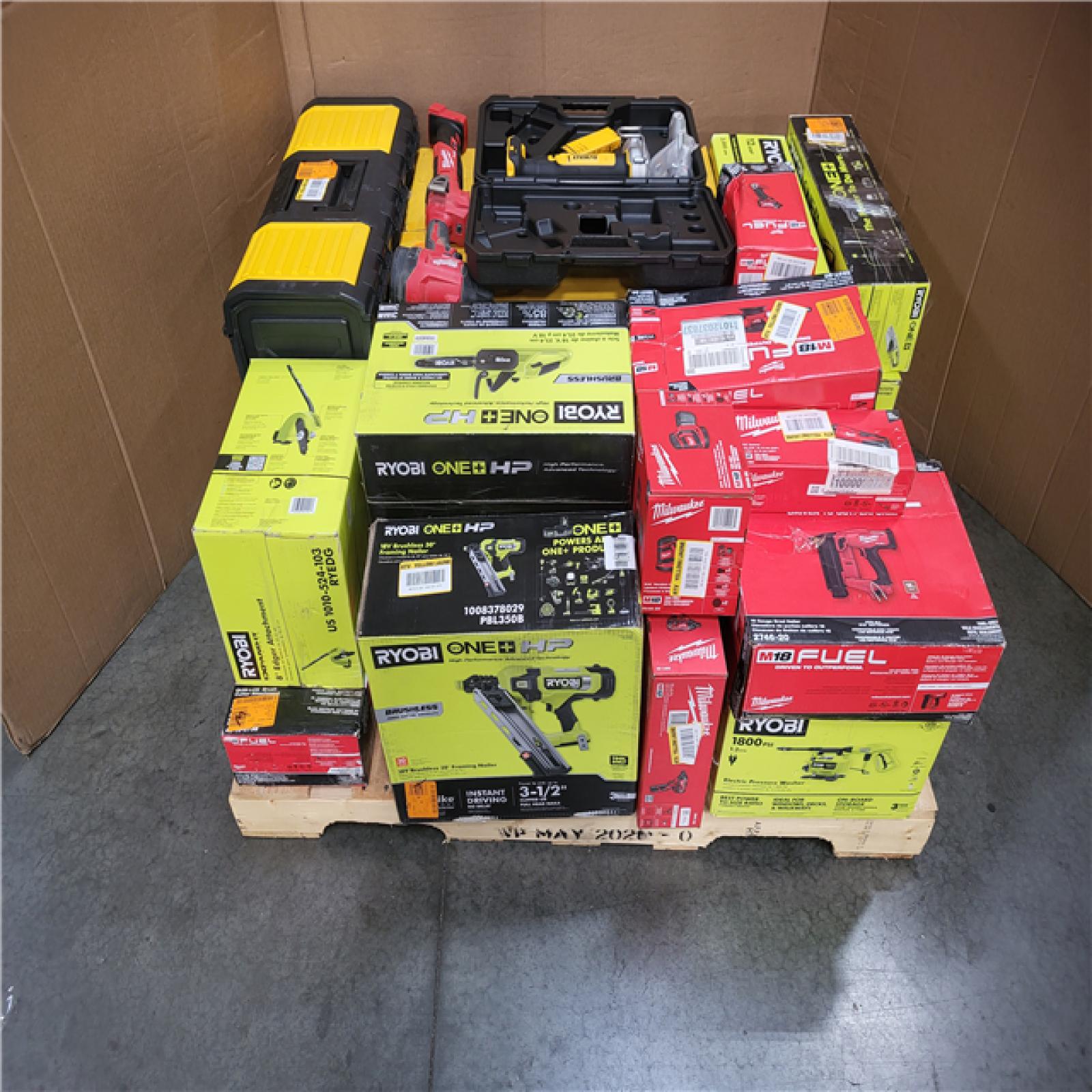 CALIFORNIA AS-IS TOOL PALLET