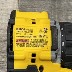 AS-IS DEWALT ATOMIC 20-Volt Lithium-Ion Cordless Brushless Combo Kit (4-Tool)