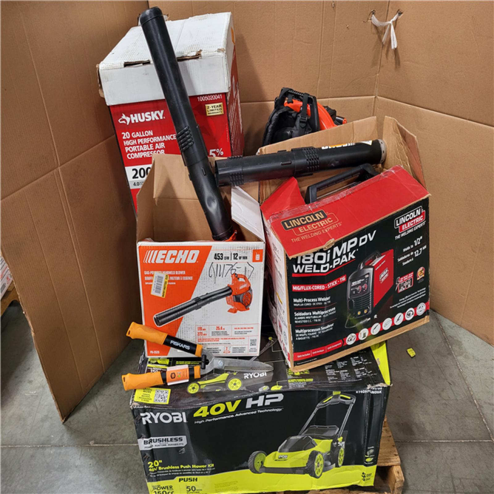 CALIFORNIA AS-IS OUTDOOR POWER EQUIPMENT