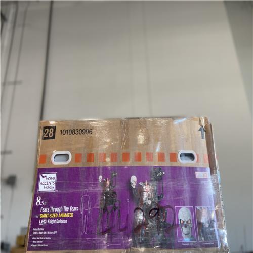 DALLAS LOCATION - Home Accents Holiday 8.5 ft. Giant-Sized Animated LED Knight Dullahan