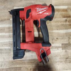 HOUSTON LOCATION - AS-IS Milwaukee FUEL 18-Volt Lithium-Ion Brushless Cordless 18-Gauge 1/4 in. Narrow Crown Stapler (Tool-Only)