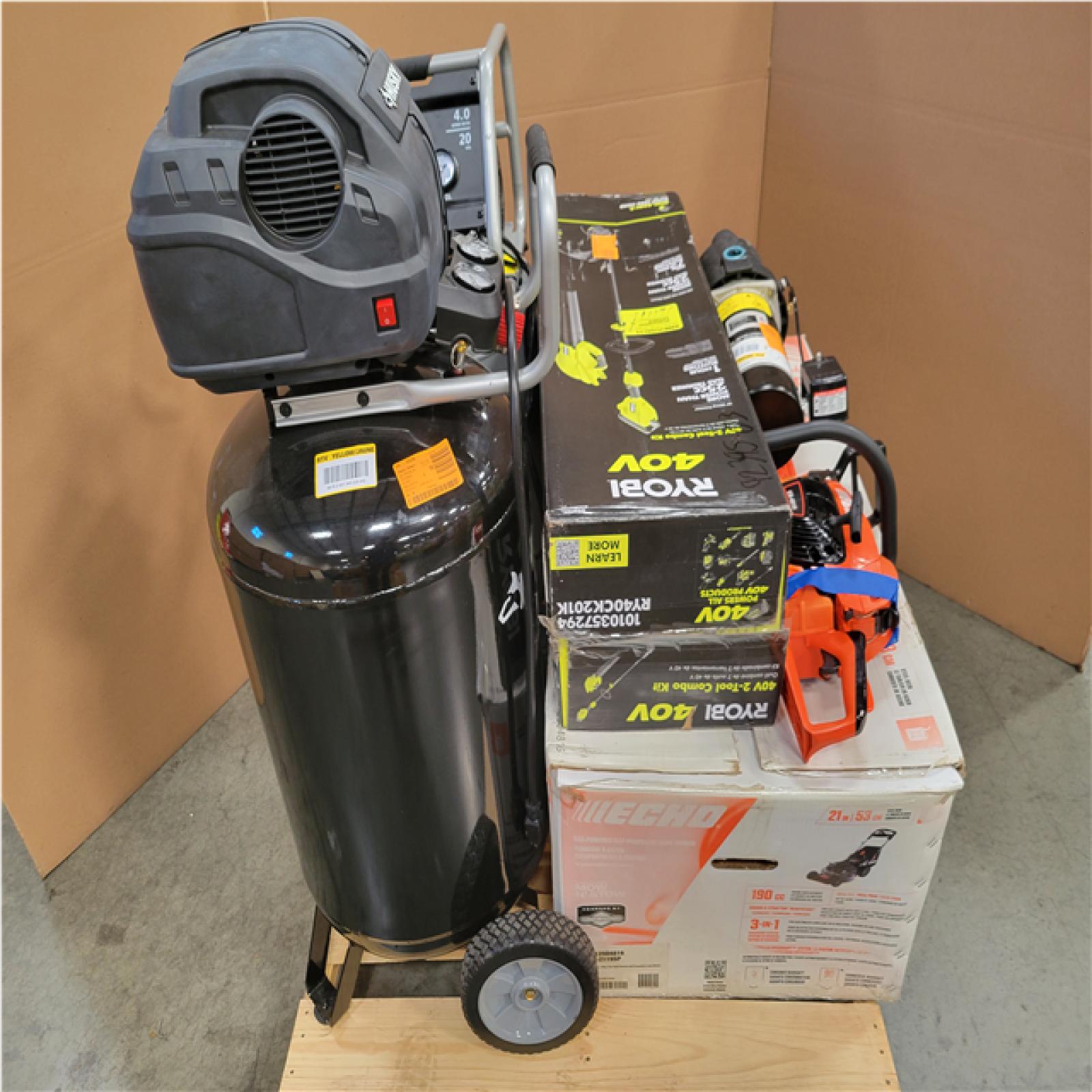 CALIFORNIA AS-IS OUTDOOR POWER EQUIPMENT
