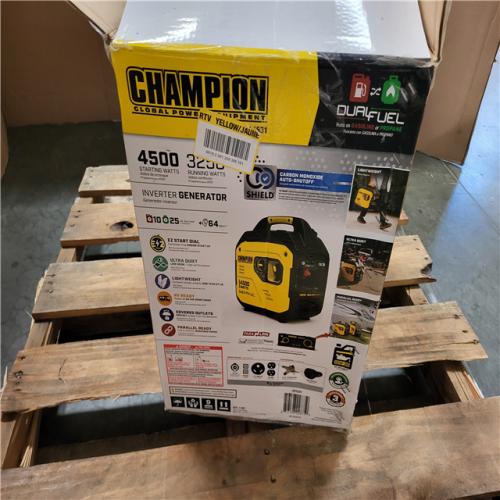 CALIFORNIA AS-IS CHAMPION PORTABLE GENERATOR