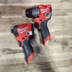 HOUSTON LOCATION - AS-IS Milwaukee 3497-22 12V Brushless Hammer Drill and Impact Driver Combo Kit