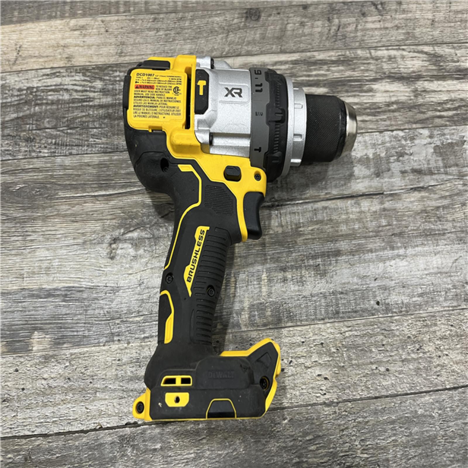 AS-IS DEWALT 20V MAX Brushless Cordless 1/2 3-Speed Hammer Drill (Tool-Only)