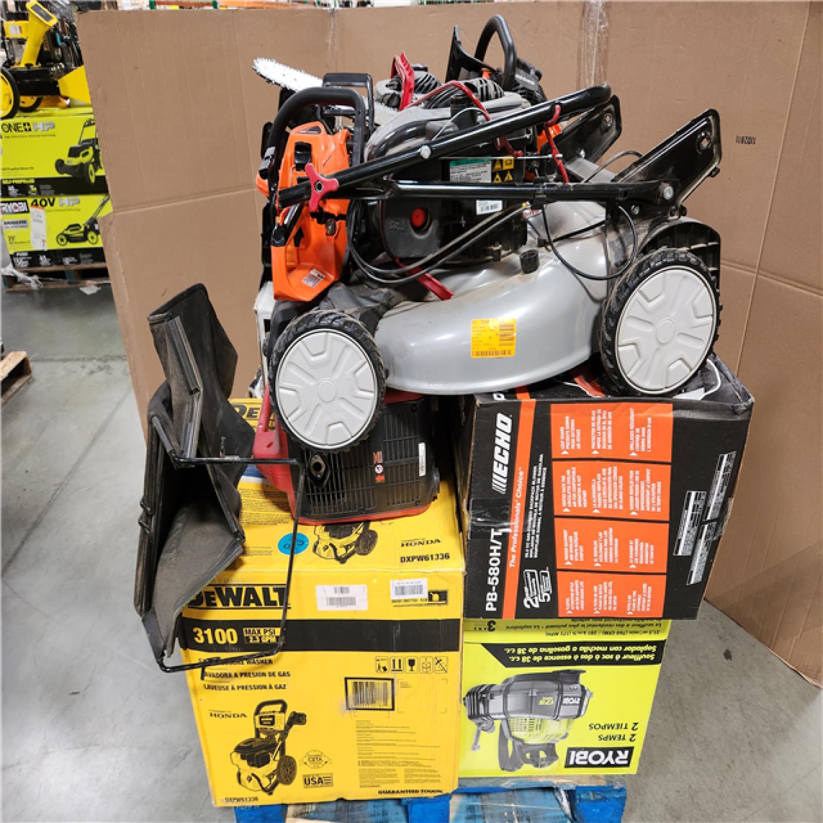 CALIFORNIA AS-IS OUTDOOR POWER EQUIPMENT