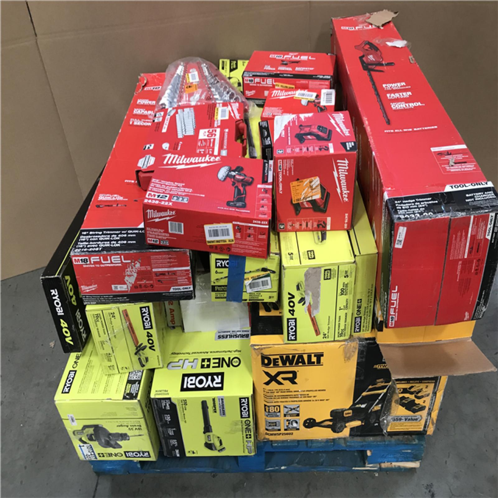 CALIFORNIA AS-IS TOOL PALLET