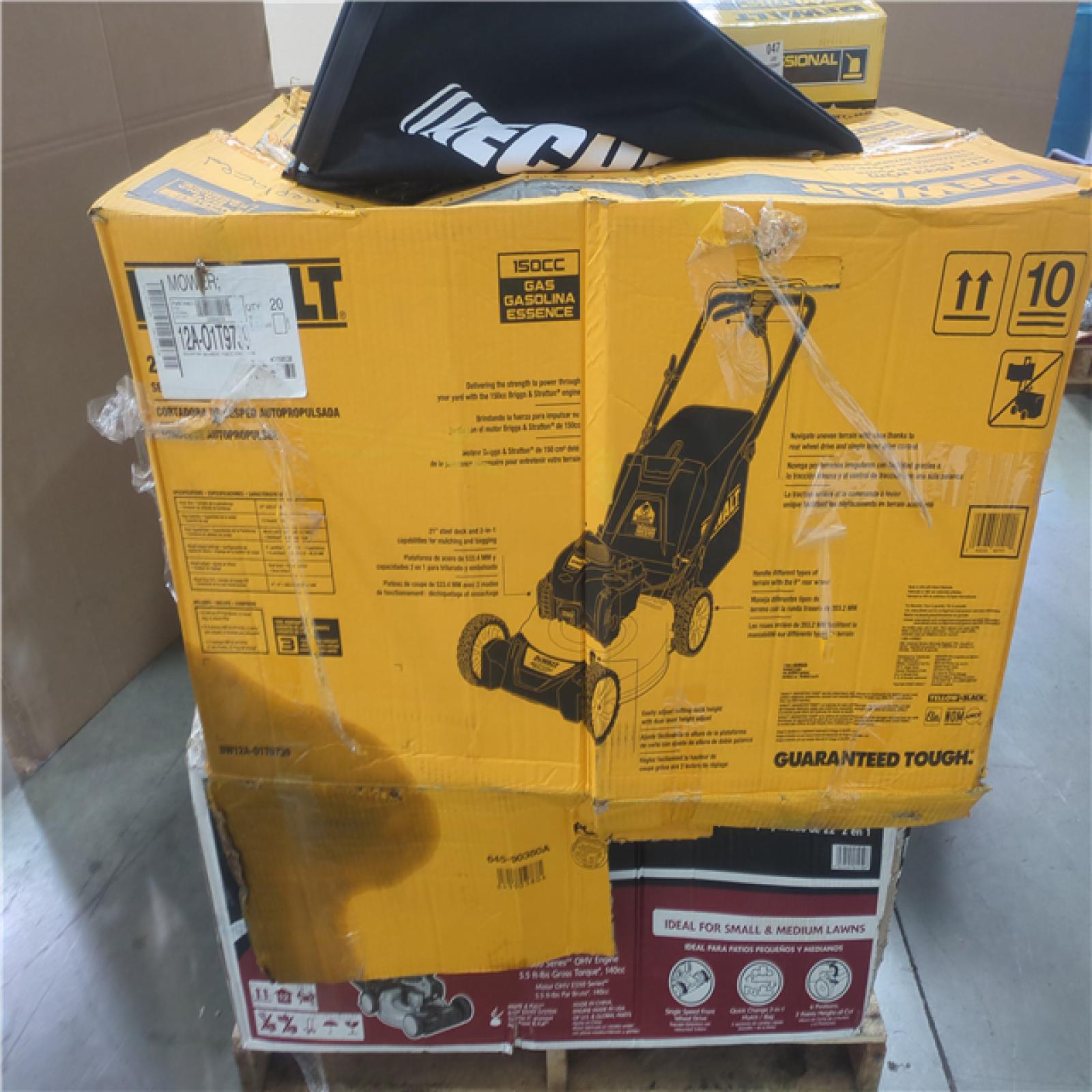 CALIFORNIA AS-IS OUTDOOR POWER EQUIPMENT