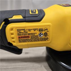 AS-IS DeWalt 20V XR Cordless 4-1/2. in. to 5 in. Speed Angle Grinder (Tool Only)