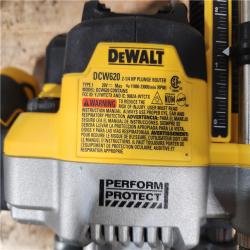HOUSTON LOCATION - AS - IS DEWALT 20V MAX XR 2-1/4 Peak HP Brushless Cordless Plunge Router (Tool Only)