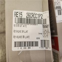 Phoenix Location Daltile Restore Bright White 2 in. x 6 in. Glazed Ceramic Chair Rail Trim Tile (99 sq. ft./111 case)