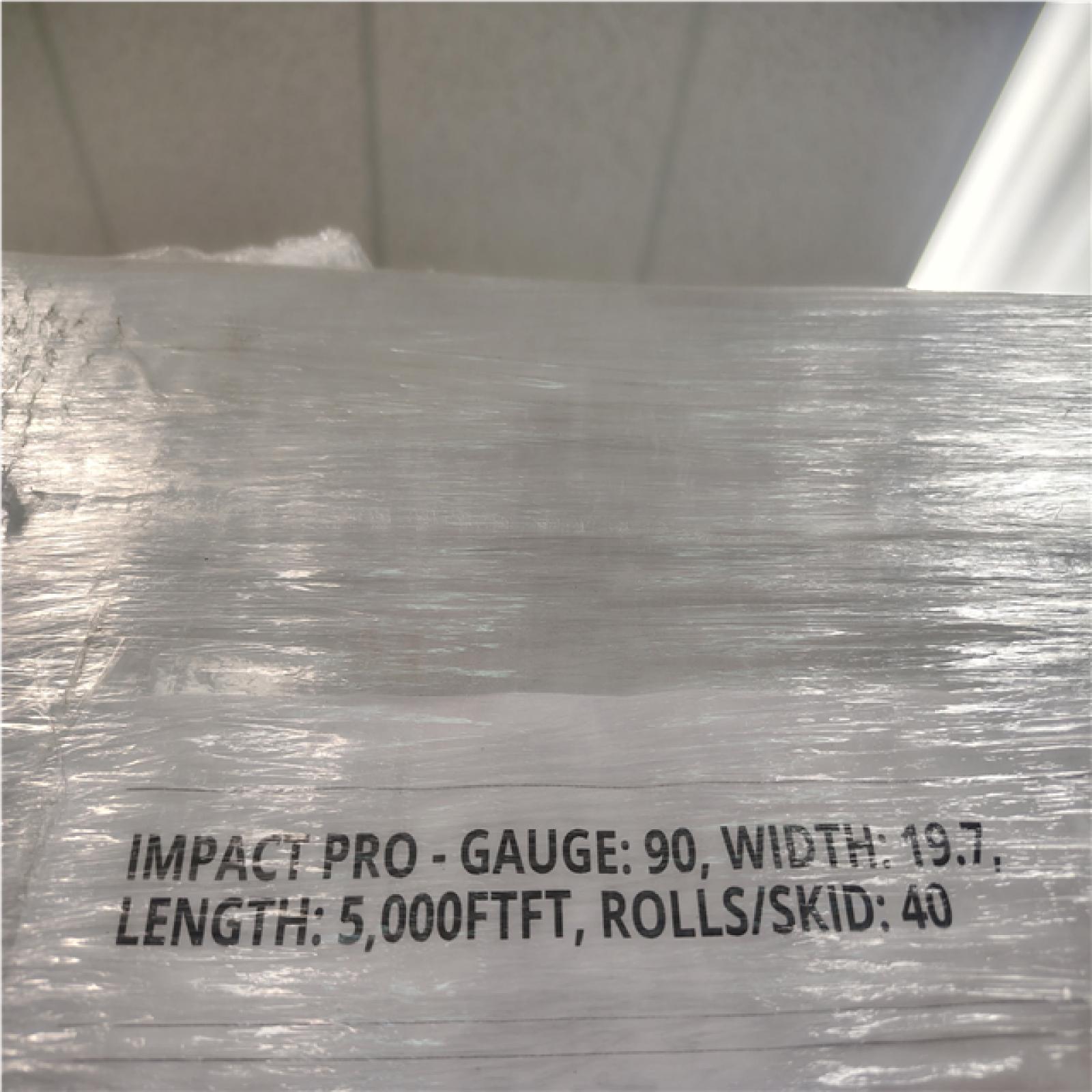 PITTSTON LOCATION PLASTIC WRAP 4 PALLETS (160 rolls) 7728-B