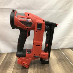 AS-IS Milwaukee FUEL 18-Volt Lithium-Ion Brushless Cordless 18-Gauge 1/4 in. Narrow Crown Stapler (Tool-Only)