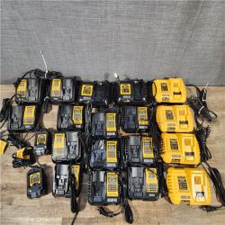 HOUSTON LOCATION - AS-IS DEWALT BATTERY CHARGER PACK QTY - 20