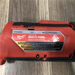 AS-IS Milwaukee FUEL 12V Lithium-Ion Cordless Oscillating Multi-Tool (Tool-Only)
