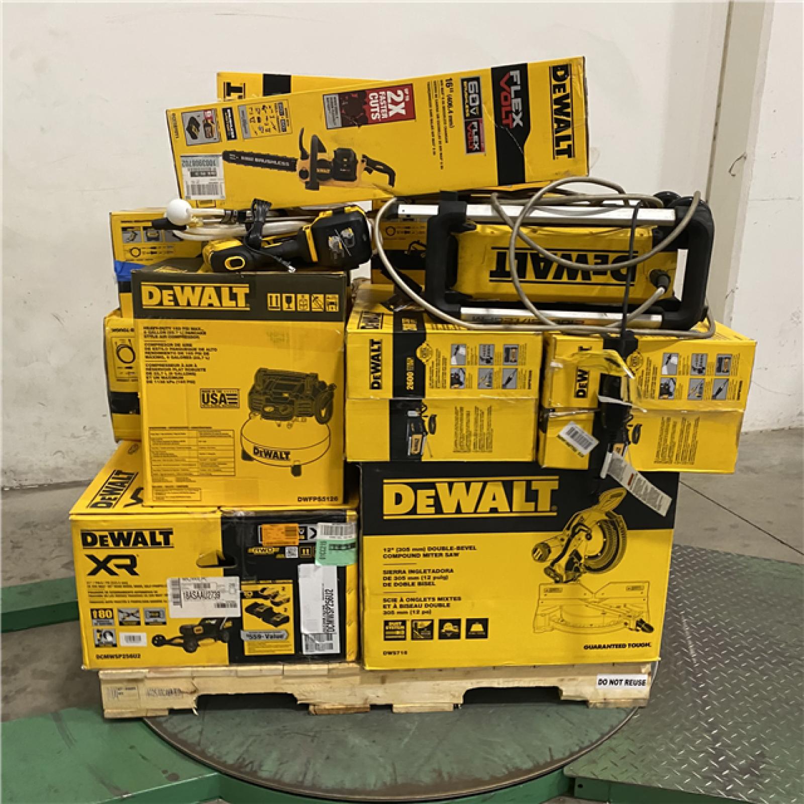 Dallas Location - As-Is DEWALT Tool Pallet