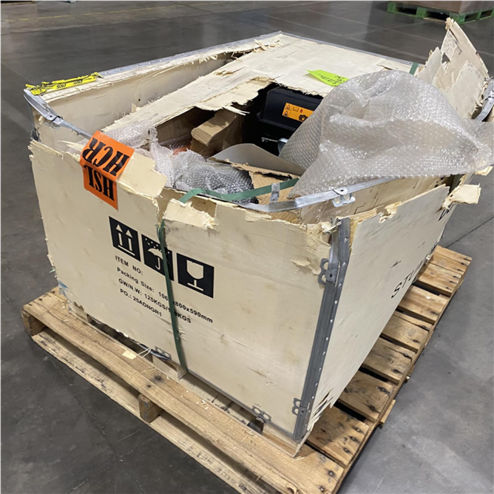 Dallas Location - As-Is Power King 11 in. 14 HP Electric Start Commercial Kohler Gas Powered Stump Grinder