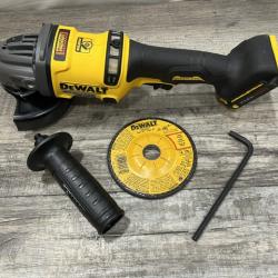 AS-IS DEWALT FLEXVOLT 60V MAX Cordless Brushless 4.5 in. to 6 in. Small Angle Grinder with Kickback Brake (Tool Only)