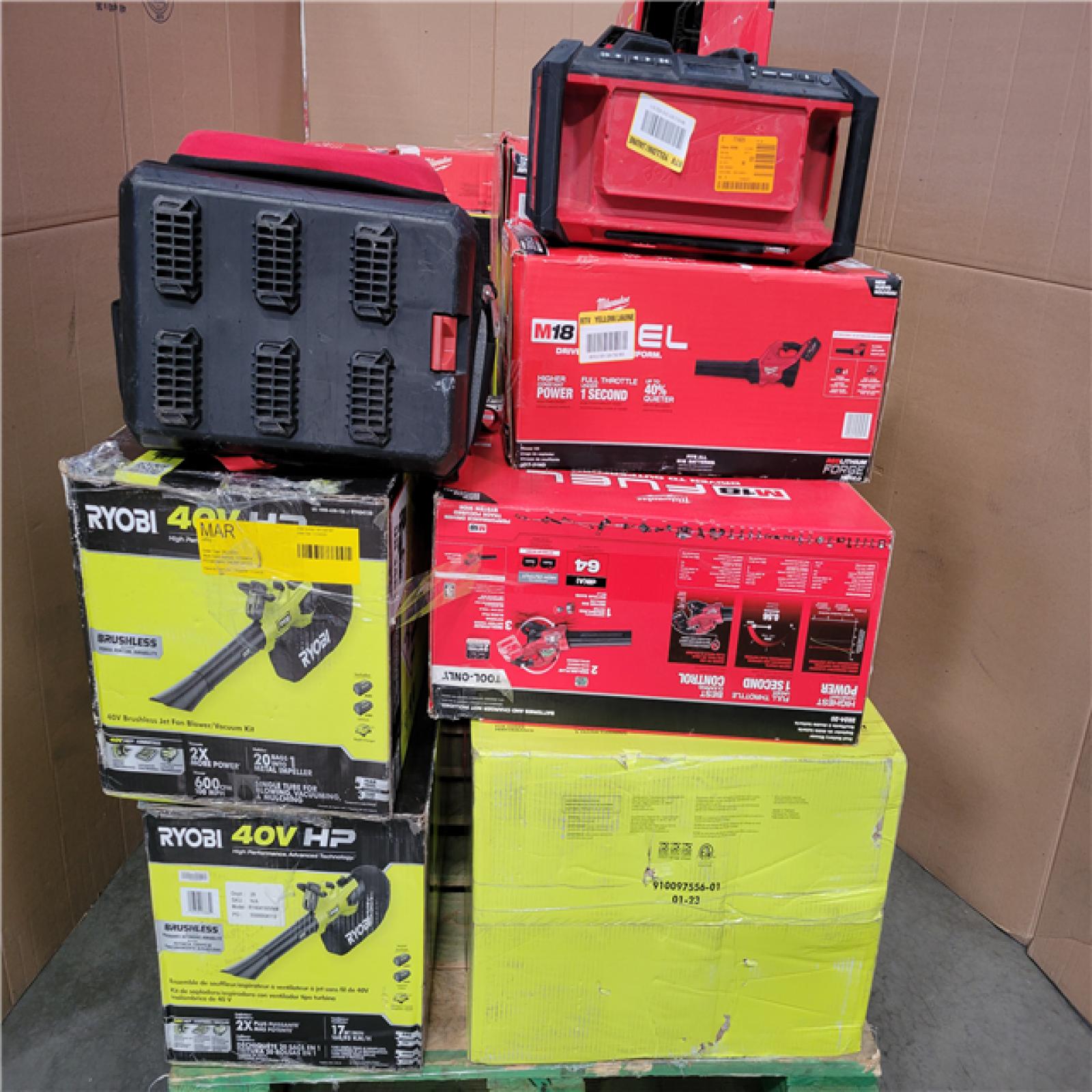 CALIFORNIA AS-IS TOOL PALLET