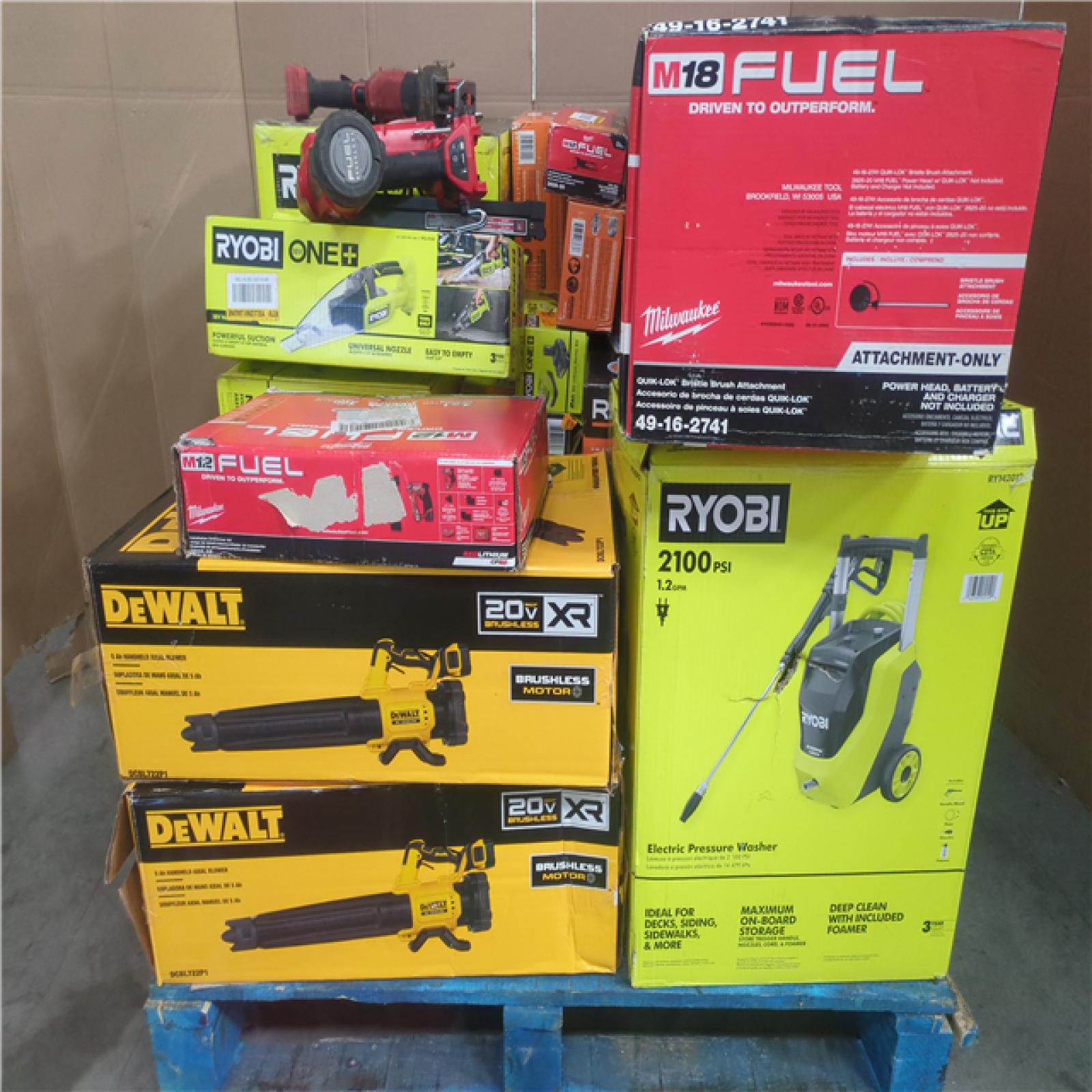 CALIFORNIA AS-IS TOOL PALLET