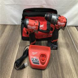 AS-IS Milwaukee FUEL 12-Volt Lithium-Ion Brushless Cordless Hammer Drill and Impact Driver Combo Kit