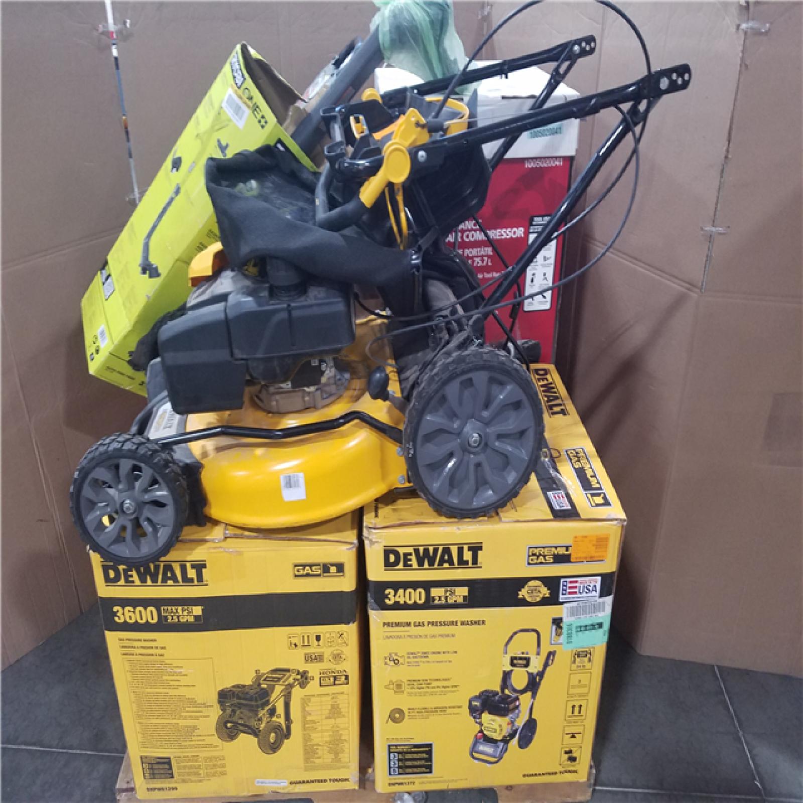 CALIFORNIA AS-IS OUTDOOR POWER EQUIPMENT