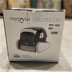 NEW! - Dolphin Explorer E30 Robotic Vacuum Pool Vacuum with Wi-Fi Control Ideal for All Pool Types