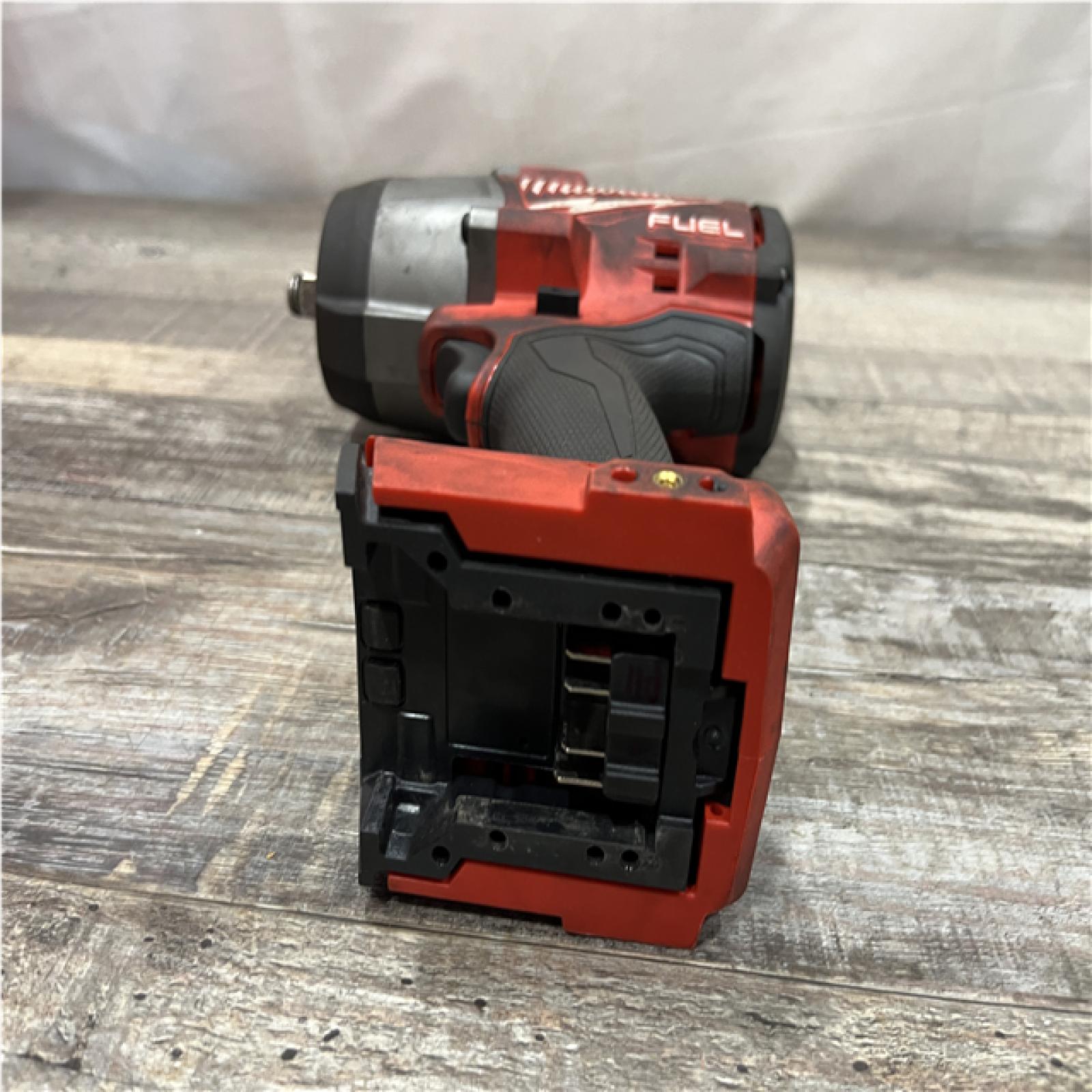 AS-IS Milwaukee FUEL 18V Lithium-Ion Brushless Cordless 1/2 in. Impact Wrench with Friction Ring (Tool-Only)