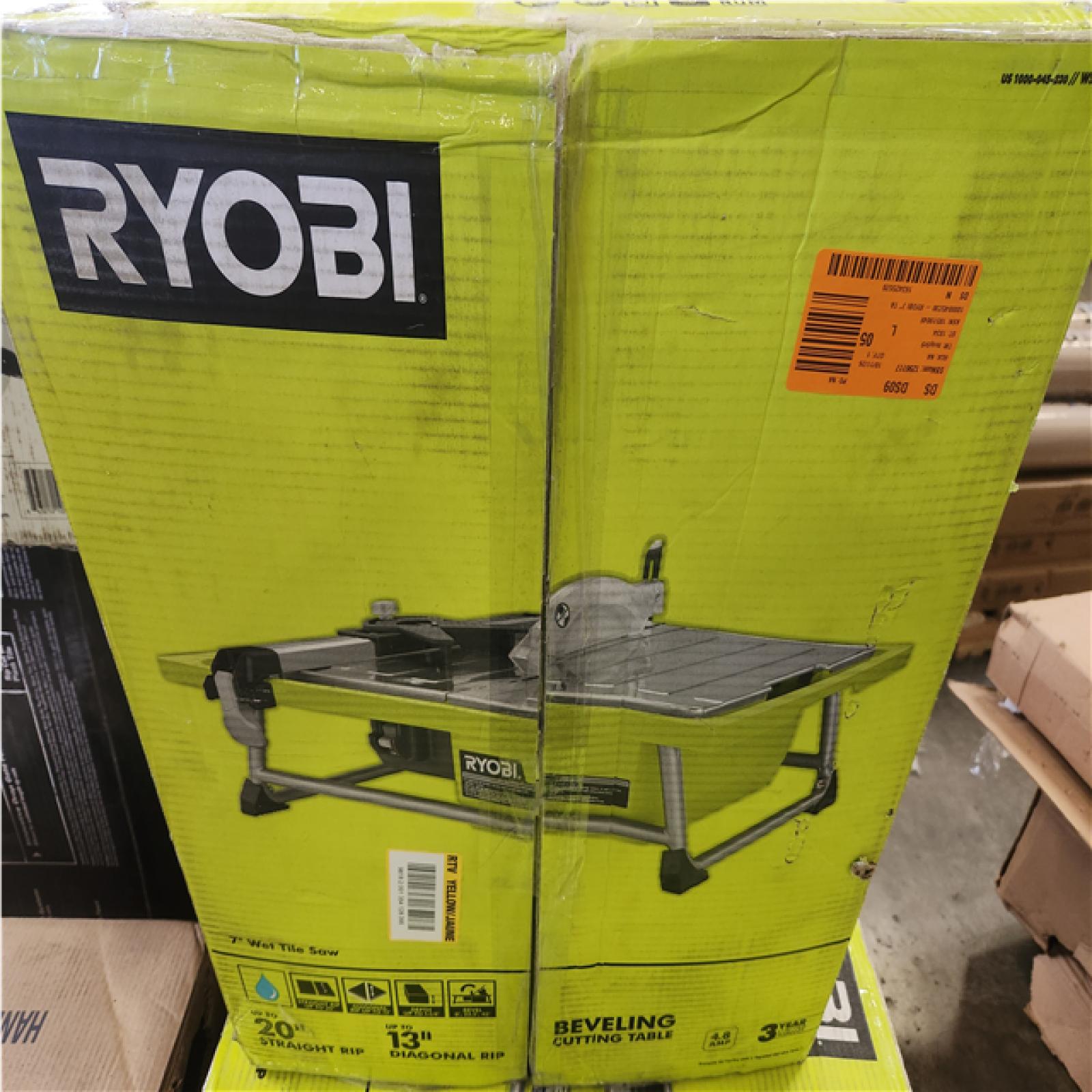 Phoenix LIKE NEW RYOBI 4.8 -Amps 7 in. Blade Corded Tabletop Wet Tile Saw