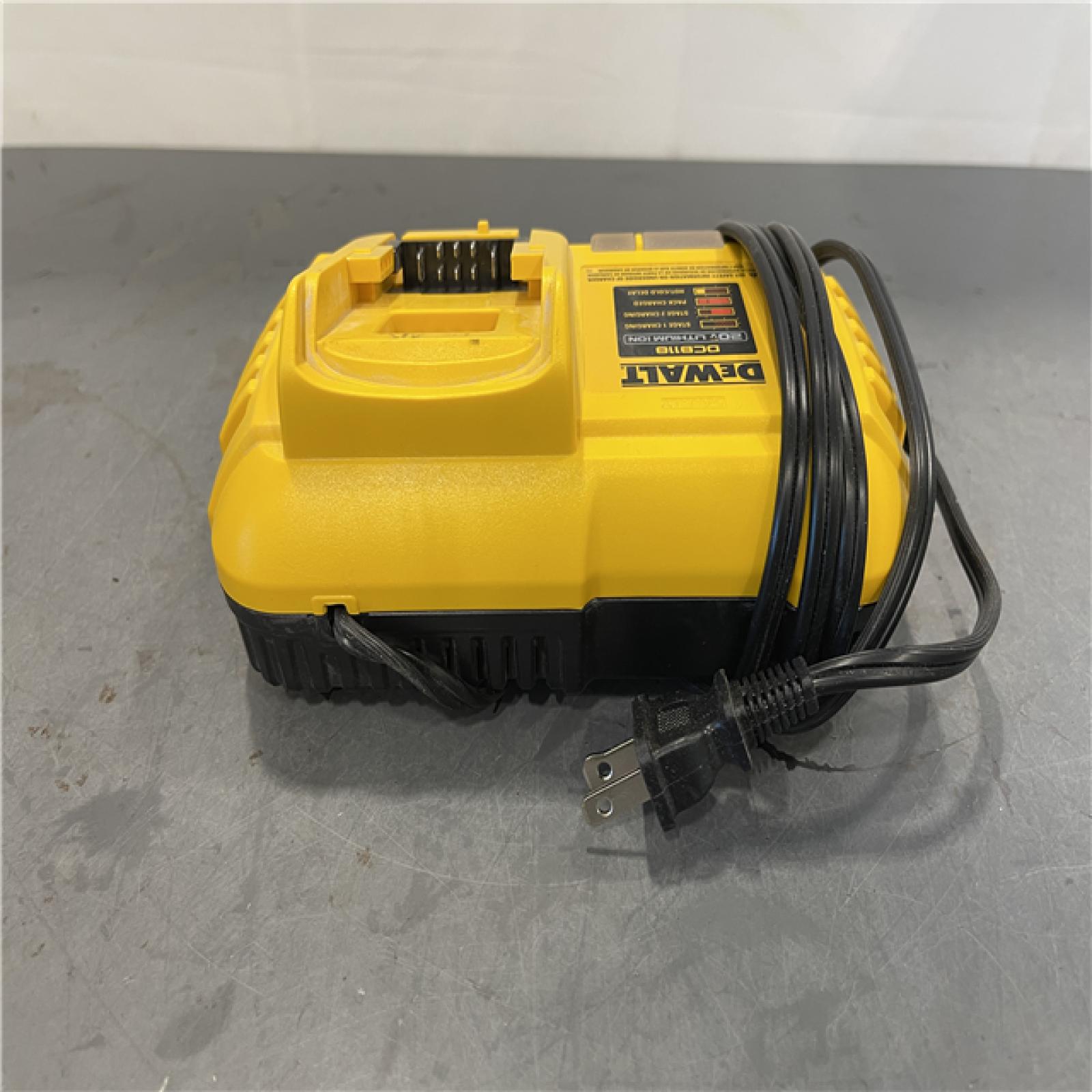 AS-IS - DeWalt 20V MAX / 60V MAX FLEXVOLT Lithium-Ion Fan Cooled Fast Battery Charger