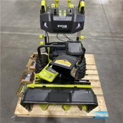 Dallas Location - As-Is RYOBI 40V HP Brushless Whisper Series 24 Snow Blower - (4) 6 Ah Batteries & Charger