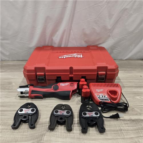 AS-IS MILWAUKEE 12V Force Logic Cordless Press Tool Kit