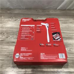 NEW! - Milwaukee 1/2 in. Drive SAE/Metric Ratchet and Socket Mechanics Tool Set (47-Piece)