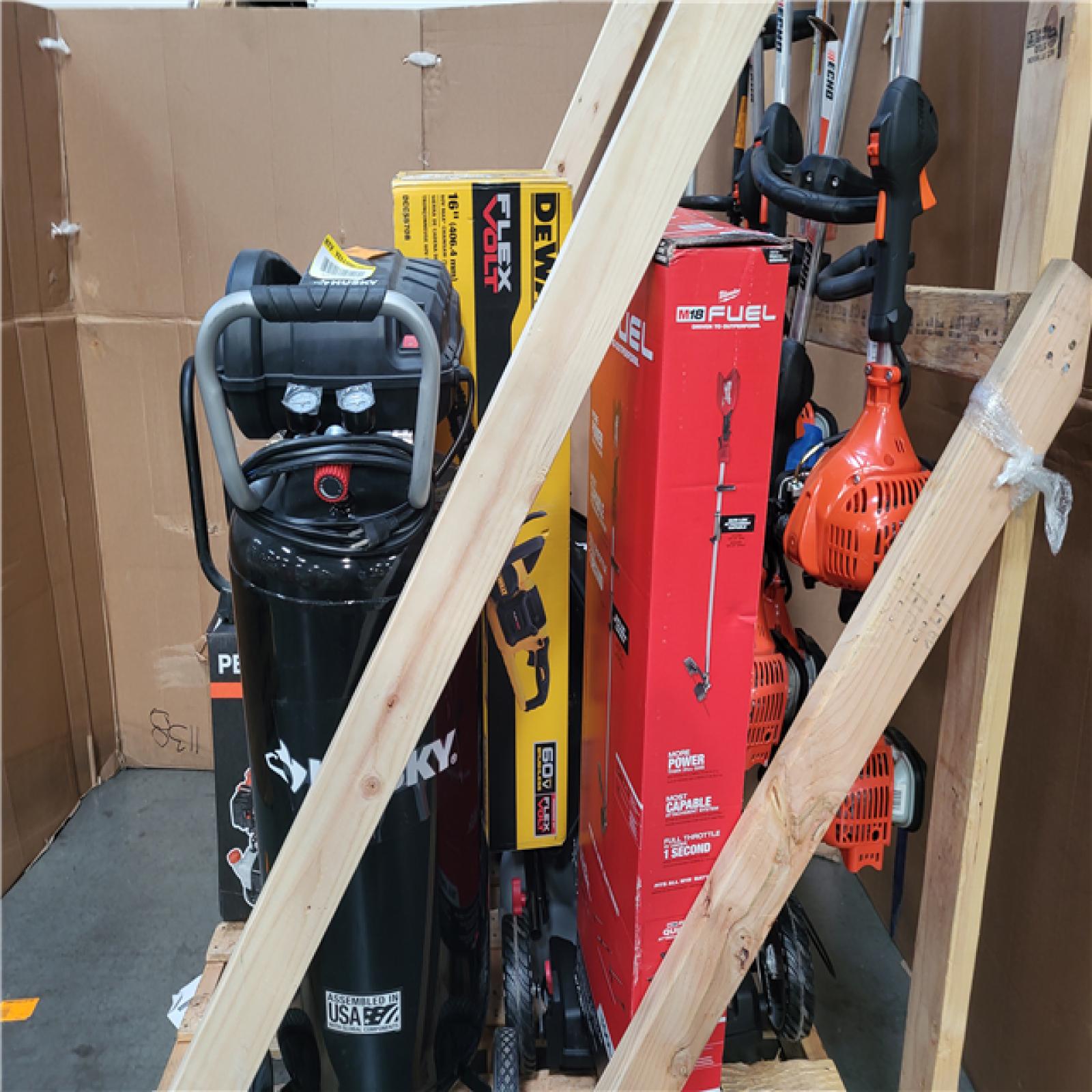 CALIFORNIA AS-IS OUTDOOR POWER EQUIPMENT