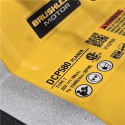 AS-IS DEWALT DCP580B 20V MAX Planer (Tool-Only)