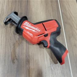 AS-IS MILWAUKEE M12 Fuel Kit De Sierra Sable Reciproca Hackzall Con 1 BaterÃ­a Milwaukee