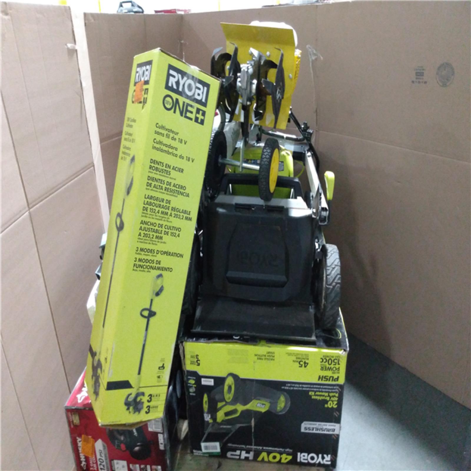 CALIFORNIA AS-IS OUTDOOR POWER EQUIPMENT