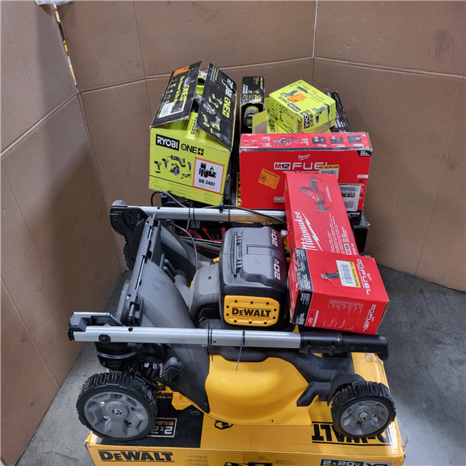 CALIFORNIA AS-IS TOOL PALLET
